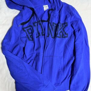 PINK Victoria's Secret Blue Hoodie